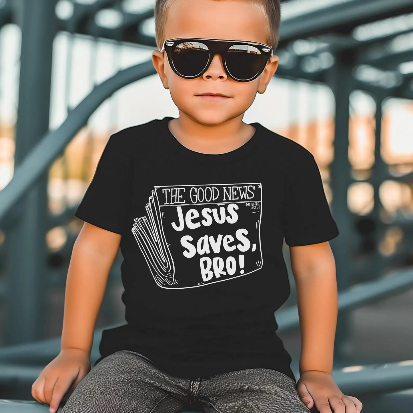 Kids The Good News Tee