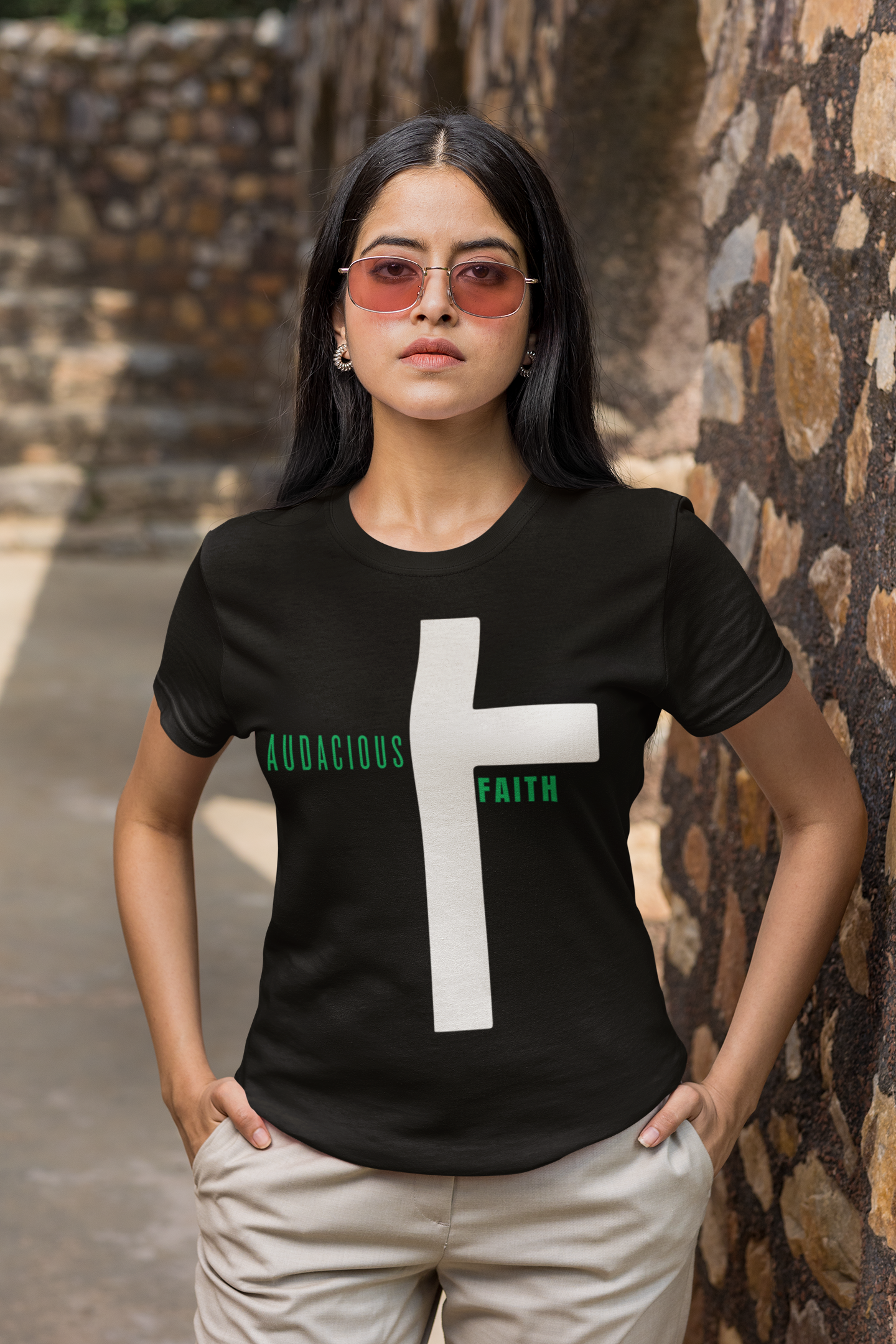 YAC Audacious Faith Tee