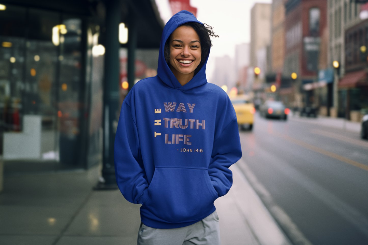 The Way The Truth The Life Hoodie