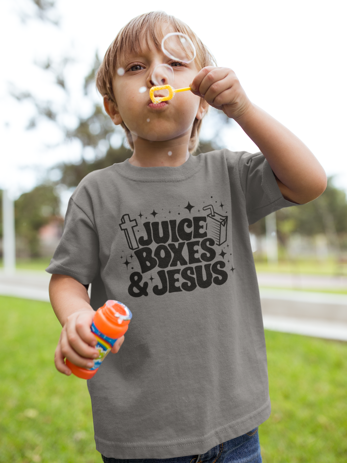 Kids Juice Boxes & Jesus Tee