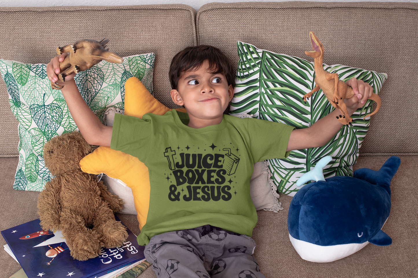 Kids Juice Boxes & Jesus Tee