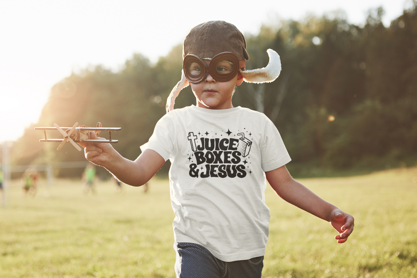 Kids Juice Boxes & Jesus Tee
